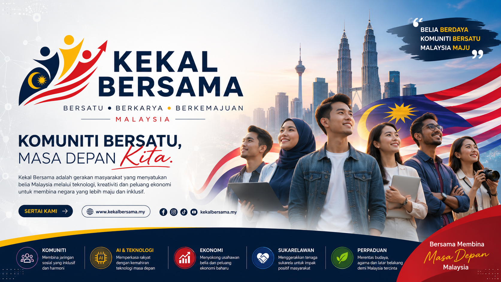 Poster Kekal Bersama Malaysia